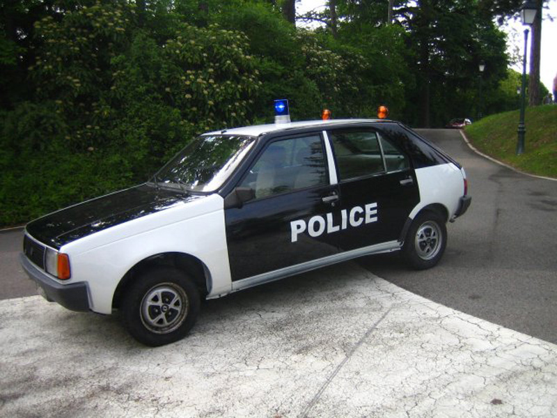 Renault 14 Police Nationale ancienne livrée